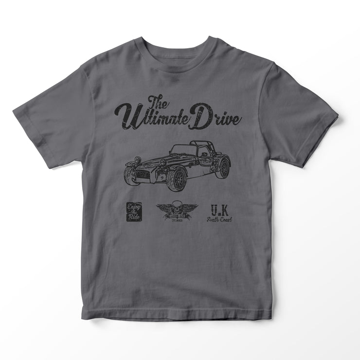 JL Ultimate Illustration for a Caterham 7 Roadsport Motorcar fan T-shirt
