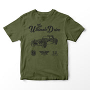 JL Ultimate Illustration for a Caterham 7 Roadsport Motorcar fan T-shirt