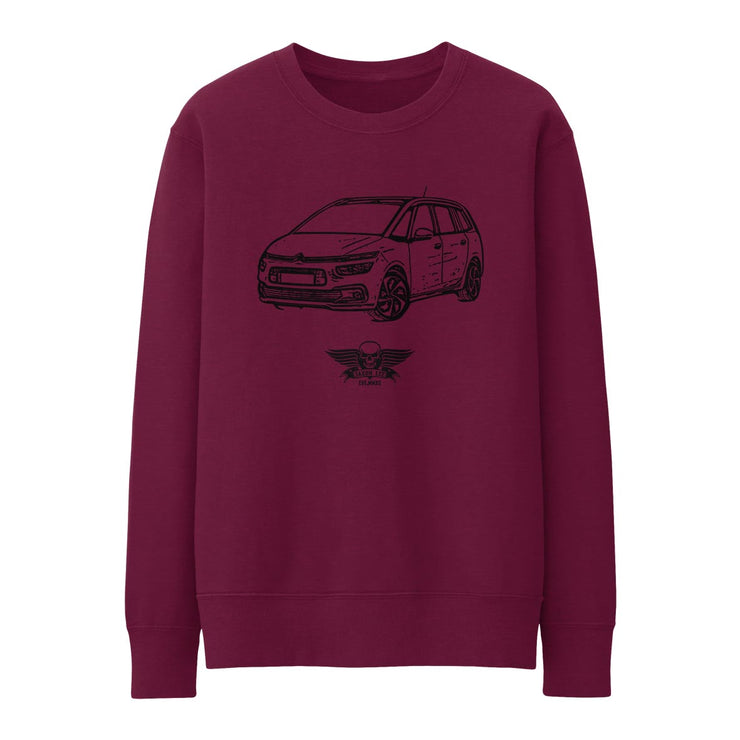 JL Basic Illustration for a Citroen Grand C4 Picasso Motorcar fan Jumper