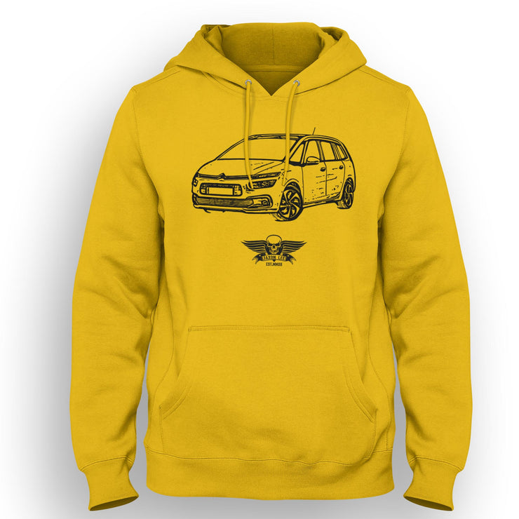 Jaxon Lee Art Hood aimed at fans of Citroen Grand C4 Picasso Motorcar