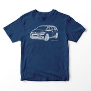 JL Illustration For A Citroen Grand C4 Picasso Motorcar Fan T-shirt
