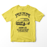 JL King Illustration for a Citroen Grand C4 Picasso Motorcar fan T-shirt