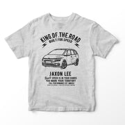 JL King Illustration for a Citroen Grand C4 Picasso Motorcar fan T-shirt