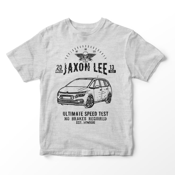 JL Speed Illustration for a Citroen Grand C4 Picasso Motorcar fan T-shirt