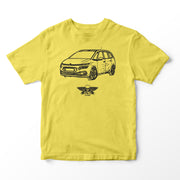 JL Basic Illustration for a Citroen Grand C4 Picasso Motorcar fan T-shirt