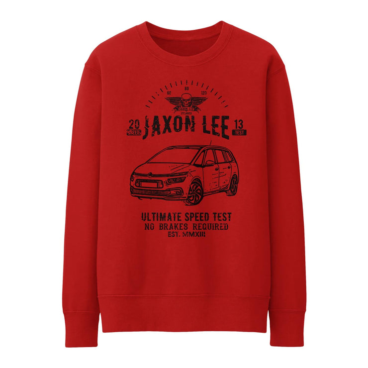 JL Speed Illustration for a Citroen Grand C4 Picasso Motorcar fan Jumper