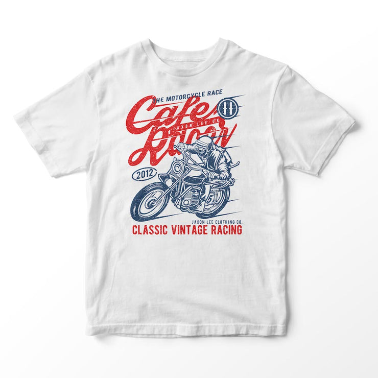 JL Cafe Racer - Vintage Classic motorcycle T-shirts - Jaxon lee