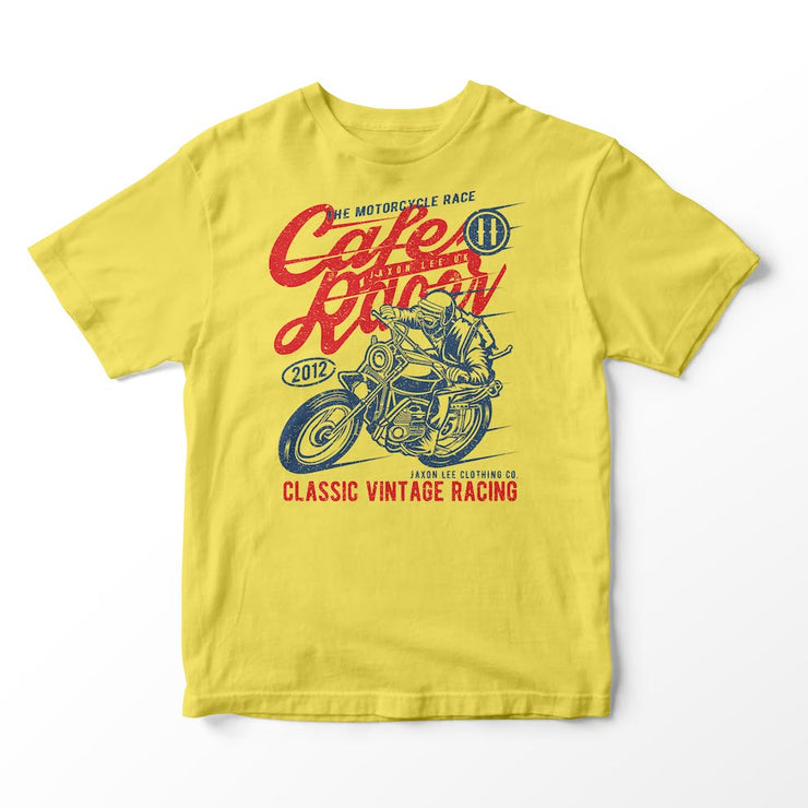 JL Cafe Racer - Vintage Classic motorcycle T-shirts - Jaxon lee