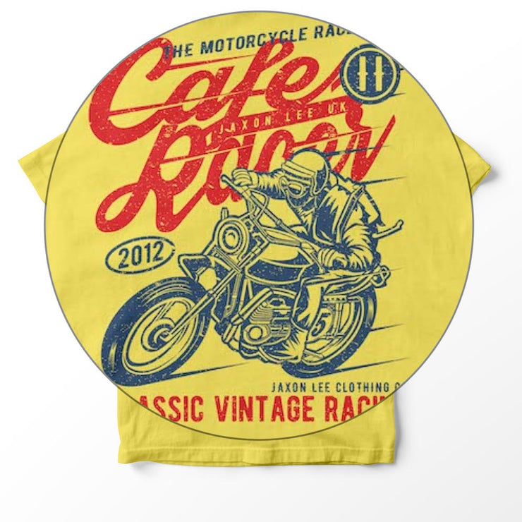 JL Cafe Racer - Vintage Classic motorcycle T-shirts - Jaxon lee