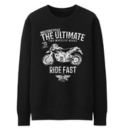 JL Ultimate Illustration For A Ducati Hypermotard 1100EVO Motorbike Fan Jumper