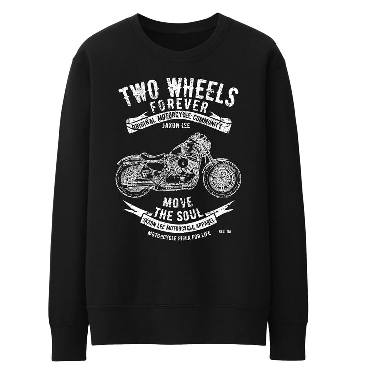 JL Soul Art Jumper aimed at fans of Harley Davidson Forty Eight Motorbike