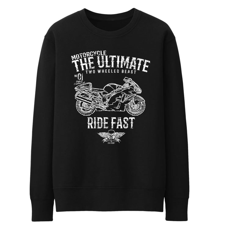 JL Ultimate Illustration For A Suzuki Hayabusa GSX 1300R Motorbike Fan Jumper