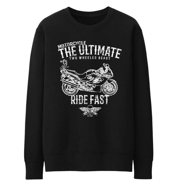 JL Ultimate Illustration For A Suzuki Katana GSX 750F 2007 Motorbike Fan Jumper