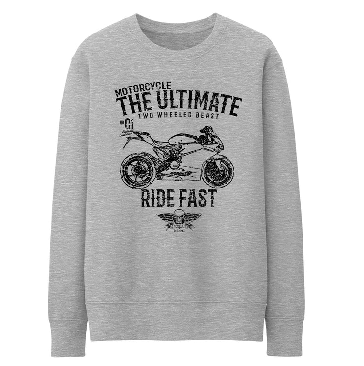JL Ultimate Illustration For A Ducati 1299 Panigale Motorbike Fan Jumper