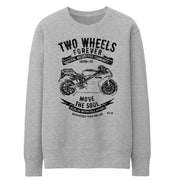 JL Soul Illustration For A Ducati 999 Motorbike Fan Jumper
