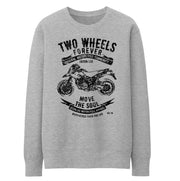 JL Soul Illustration For A Ducati Hypermotard 1100EVO Motorbike Fan Jumper