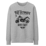 JL Ultimate Illustration For A Ducati Hypermotard 1100EVO Motorbike Fan Jumper