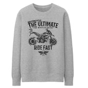 JL Ultimate Illustration For A Ducati Hypermotard Motorbike Fan Jumper