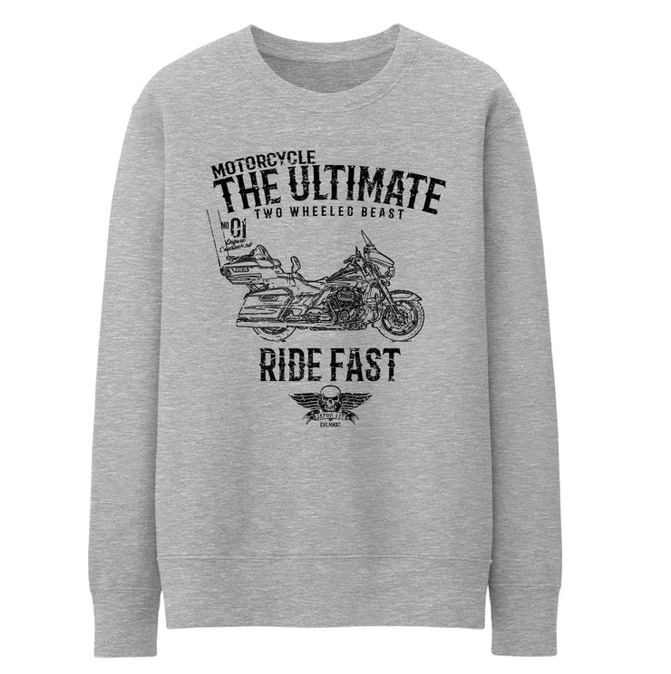 JL Ultimate Art Jumper aimed at fans of Harley Davidson CVO Limited Motorbike