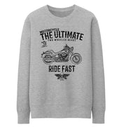 JL Ultimate Art Jumper aimed at fans of Harley Davidson Fat Boy S Motorbike