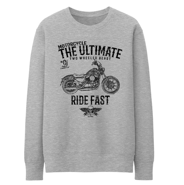 JL Ultimate Art Jumper aimed fans of Harley Davidson Seventy Two Motorbike