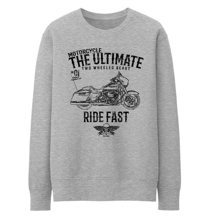 JL Ultimate Art Jumper aimed at fans of Harley Davidson Street Glide Motorbike