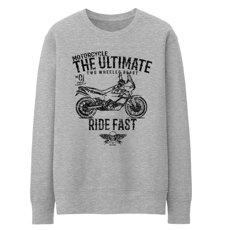 JL Ultimate illustration for a KTM 990 Adventure Motorbike fan Jumper