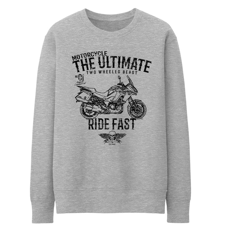 JL Ultimate Illustration For A Kawasaki Versys 1000 LT Motorbike Fan Jumper