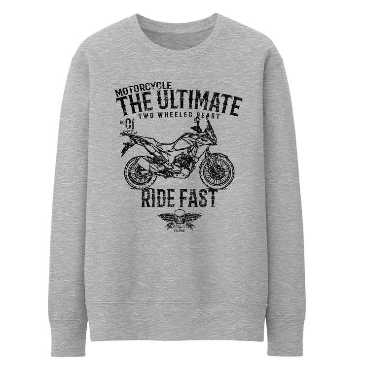 JL Ultimate Illustration For A Kawasaki Versys X300 Motorbike Fan Jumper
