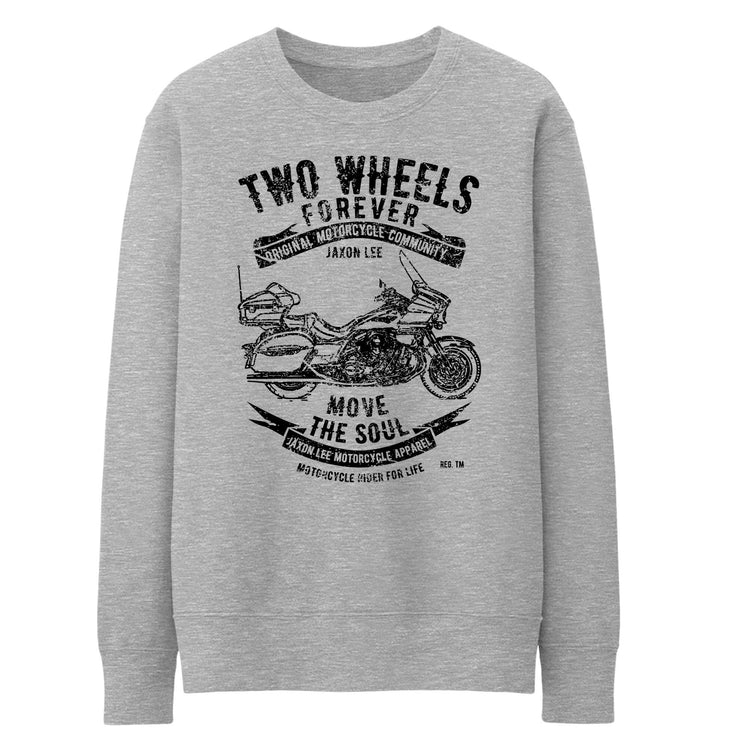 JL Soul Illustration For A Kawasaki Vulcan 1700 Voyager Motorbike Fan Jumper