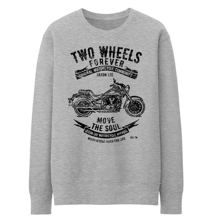 JL Soul Illustration For A Kawasaki Vulcan 900 Motorbike Fan Jumper