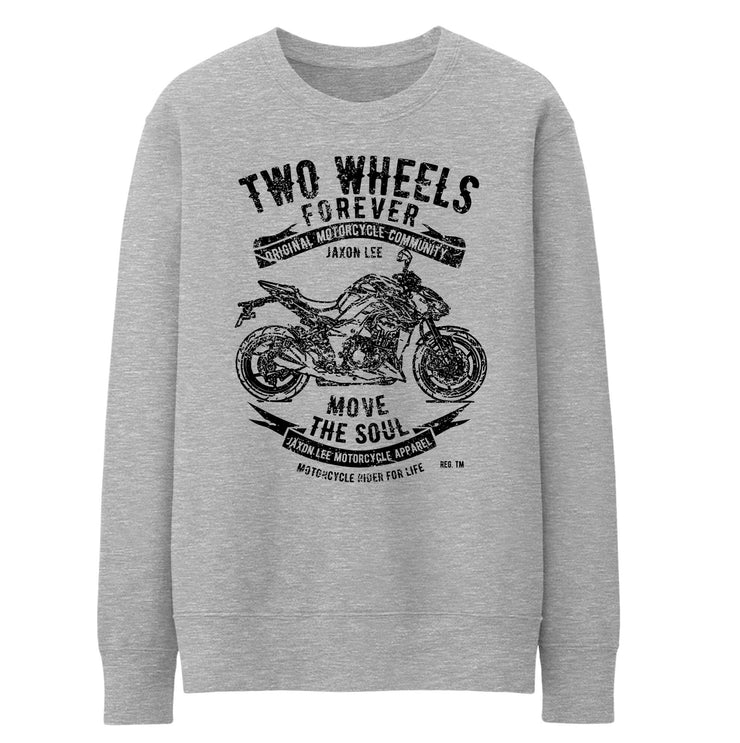 JL Soul Illustration For A Kawasaki Z1000 Motorbike Fan Jumper