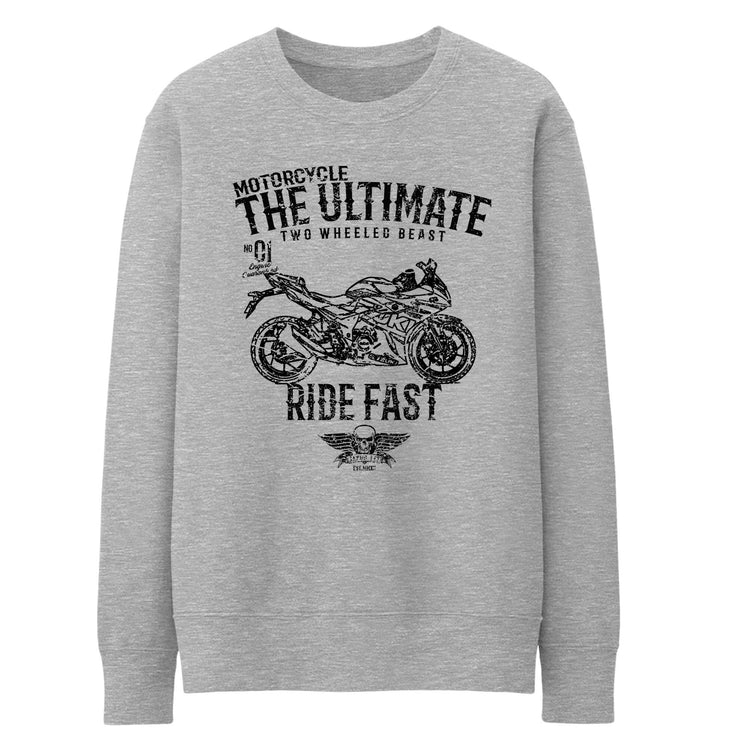 JL Ultimate Illustration For A Suzuki GSX 250R 2018 Motorbike Fan Jumper
