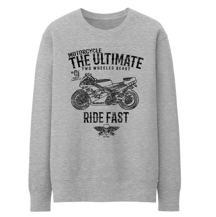 JL Ultimate Illustration For A Suzuki RGV 250 Motorbike Fan Jumper