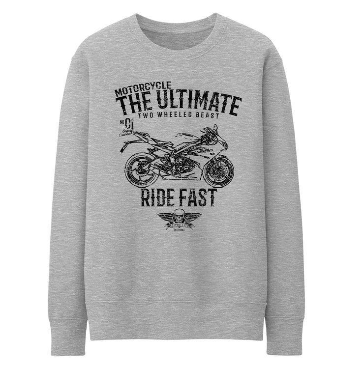 JL Ultimate Art Jumper aimed at fans of Triumph Daytona 675R Motorbike