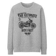 JL Ultimate Art Jumper aimed at fans of Triumph Street Scrambler Motorbike