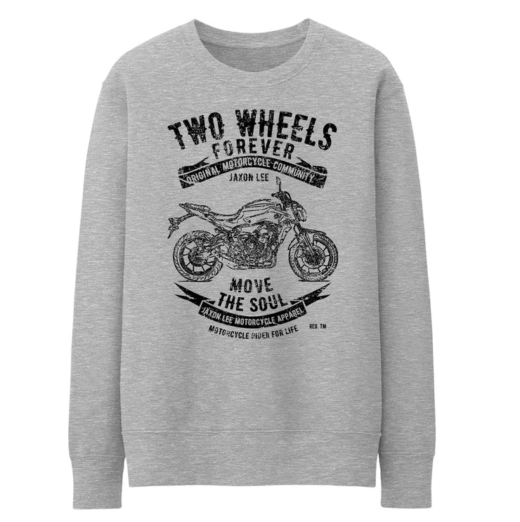 JL Soul Illustration For A Yamaha MT07 Motorbike Fan Jumper
