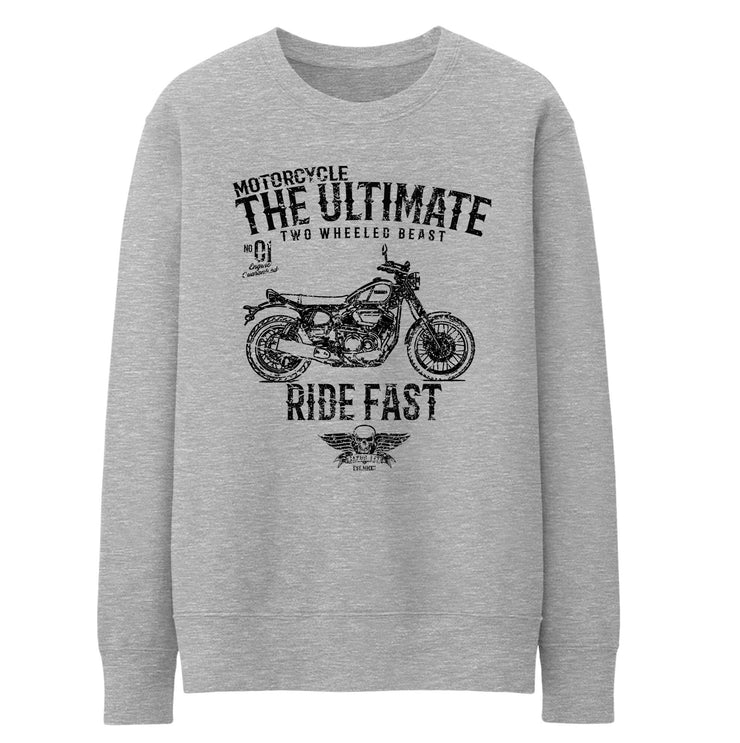 JL Ultimate Illustration For A Yamaha SCR950 2017 Motorbike Fan Jumper