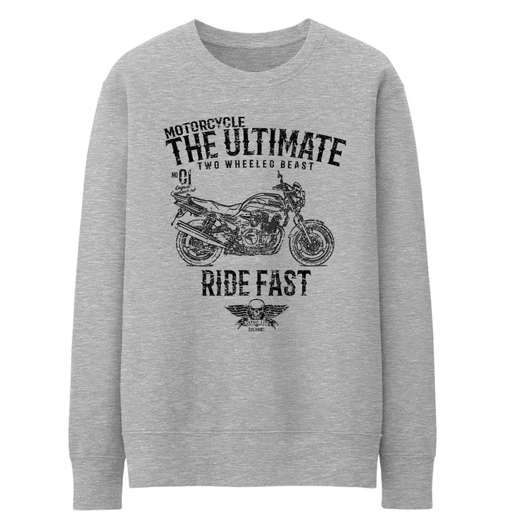 JL Ultimate Illustration For A Yamaha XJR1300 Motorbike Fan Jumper