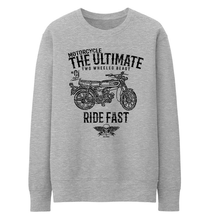 JL Ultimate Illustration For A Yamaha fs1e 50 Motorbike Fan Jumper