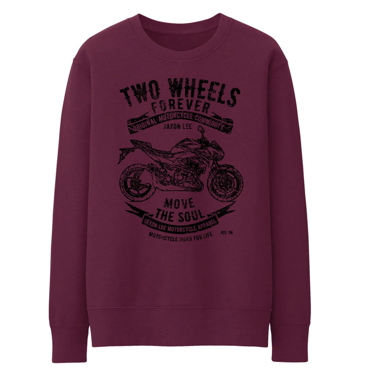 JL Soul Illustration For A Kawasaki Z800 Motorbike Fan Jumper