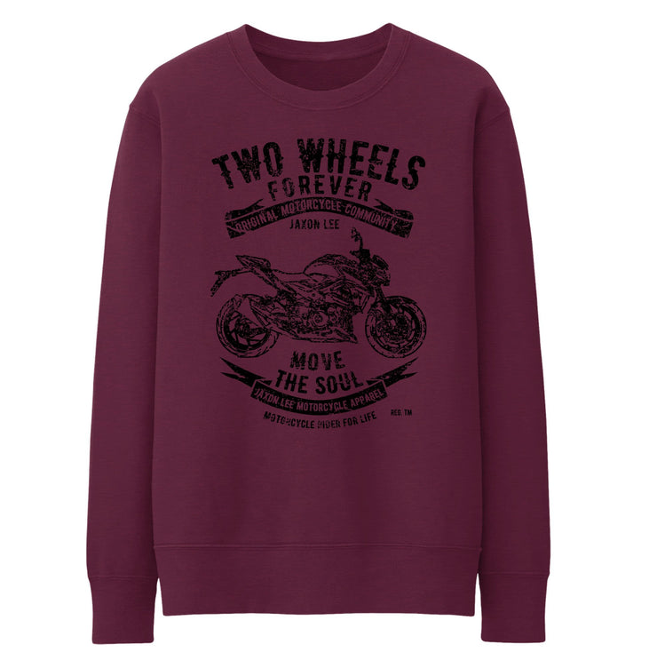 JL Soul Illustration For A Suzuki GSX S750 2018 Motorbike Fan Jumper