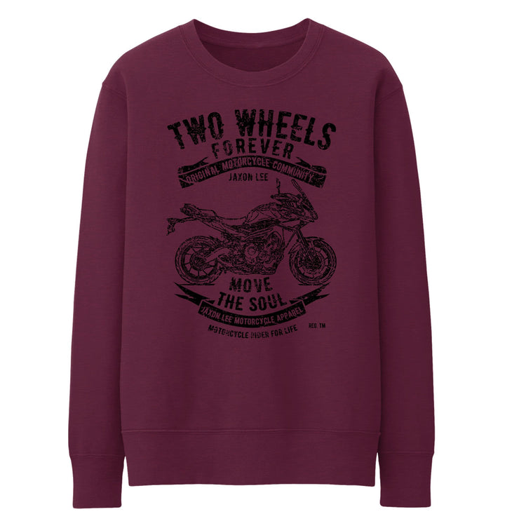 JL Soul Illustration For A Yamaha MT09 Tracer Motorbike Fan Jumper