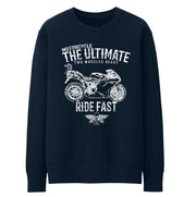 JL Ultimate Illustration For A Ducati 1198 Motorbike Fan Jumper