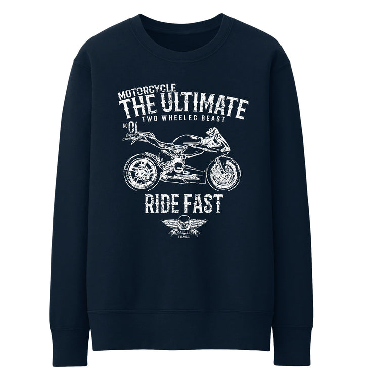 JL Ultimate Illustration For A Ducati 1199 Panigale Motorbike Fan Jumper