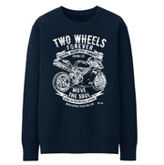 JL Soul Illustration For A Ducati 996R Motorbike Fan Jumper