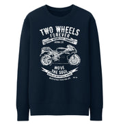 JL Soul Illustration For A Ducati 999 Motorbike Fan Jumper
