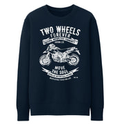 JL Soul Illustration For A Ducati Hypermotard 1100EVO Motorbike Fan Jumper