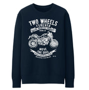 JL Soul Illustration For A Ducati Monster 796 Motorbike Fan Jumper