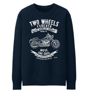 JL Soul Art Jumper aimed at fans of Harley Davidson Fat Boy S Motorbike